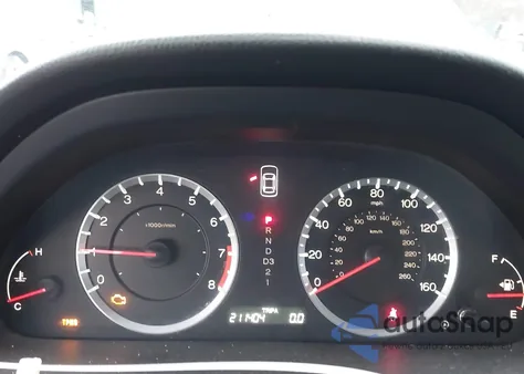 2011 Honda Accord 2.4 Se из США, поврежденный, VIN 1HGCP2F69BA063662